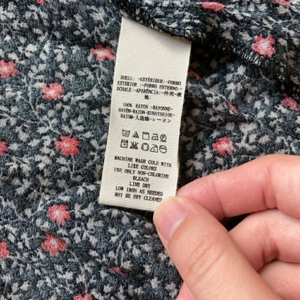 Free People Fortuna Floral Mini Dress Size XS